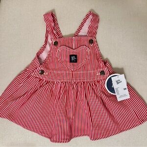 NWT Osh Kosh Overall Dress